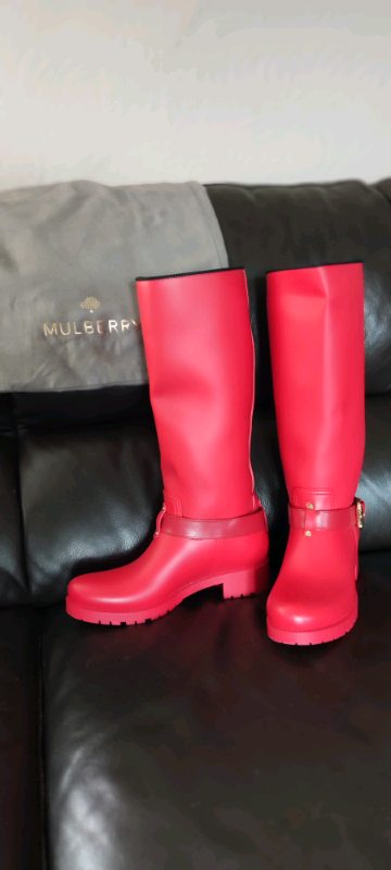 mulberry wellies